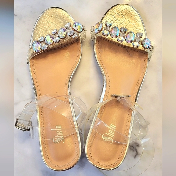 Rhinestone summer sandals - Picture 5 of 5